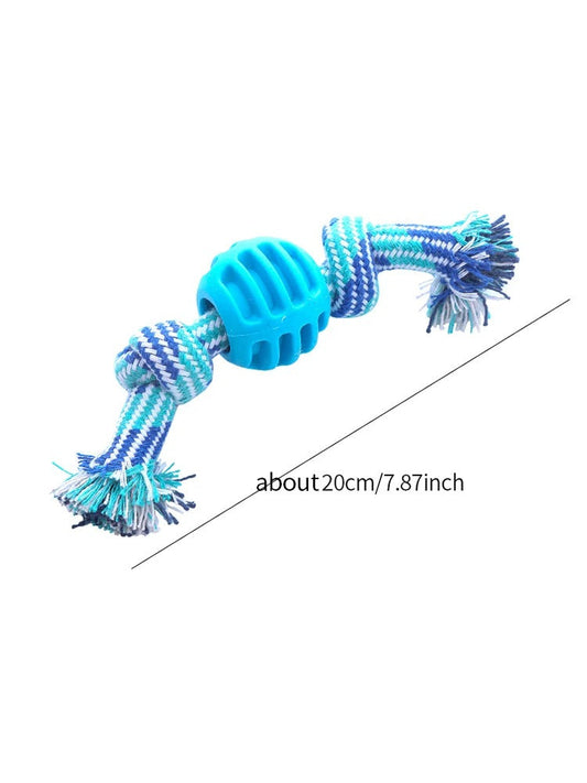 Pet Dog Toy Cotton Rope Double Knot