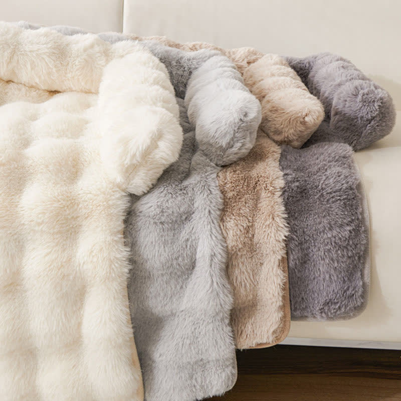 Ownkoti Solid Plush Pet Sofa Bed