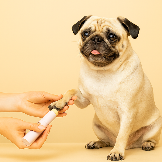 Nourishing and protective ointment stick for paws and nose