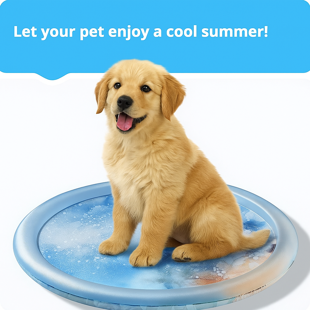 Interactive Cooling Water Bed for Dogs 2.0