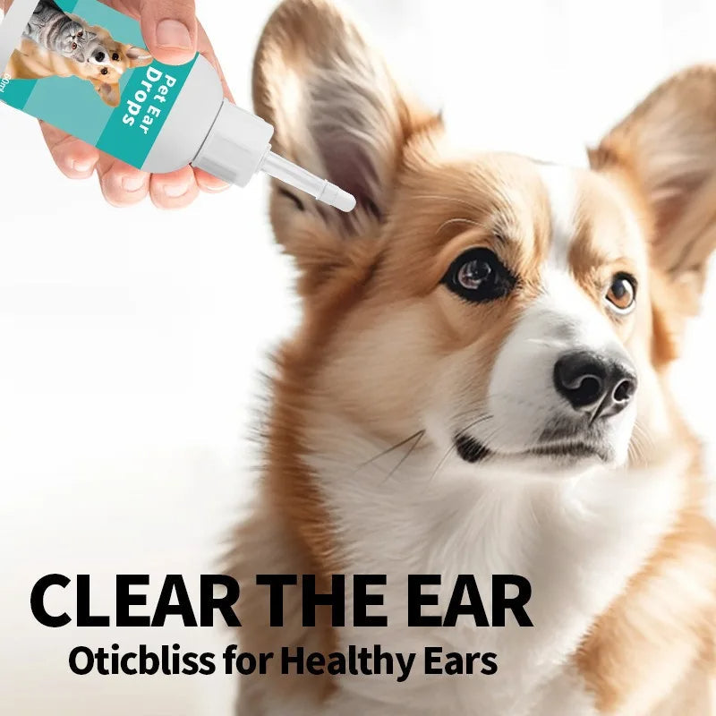 Natural Dog Ear Cleaning Drops