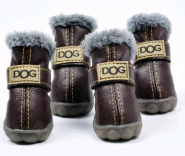 Warm Snow Boots for Dogs – FrostPaw
