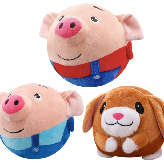 Jumping Pig Interactive Dog Toy