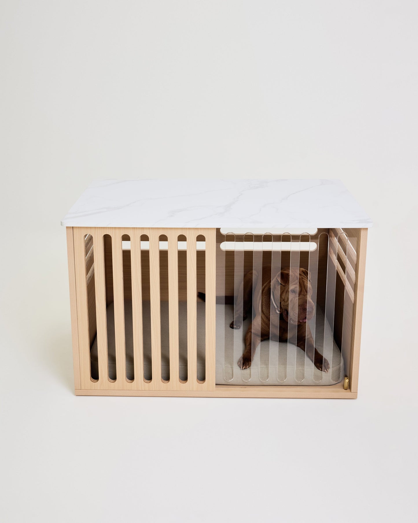 Large Buffet Table Crate - Elm Carrara