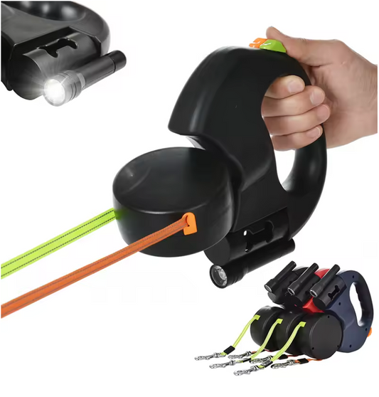 Reflective Dual Dog Walking Leash