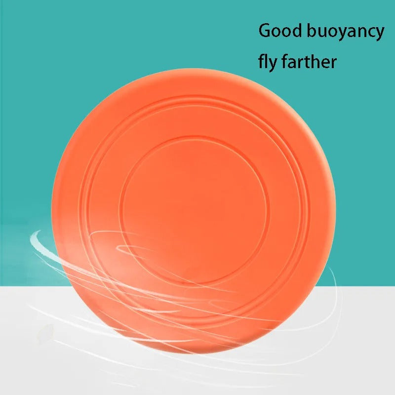 7 Colors Silicone Flying Disc Fun Dog