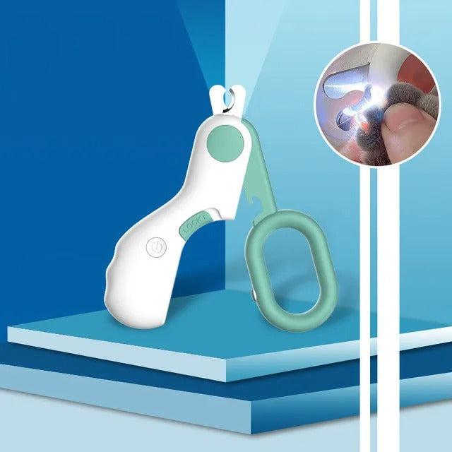 Professional Nail Clipper for Pets with Integrated Light